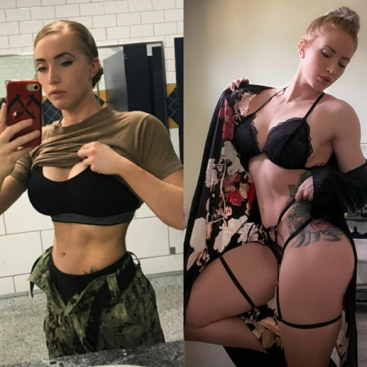 Hot military girls